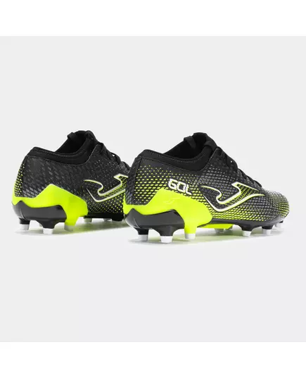 Бутсы JOMA GOL 2501 BLACK FLUOR YELLOW FIRM GROUND, Article Number: GOLW2501FG, Размер: 40