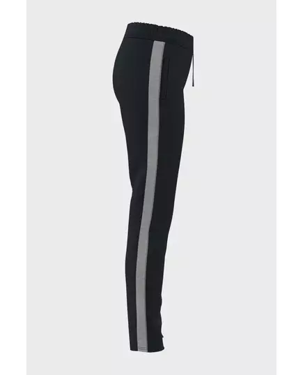 Штаны JOMA STRIPE LONG PANTS BLACK MELANGE GREY, Артикул: 500422.111, Размер: 4XS