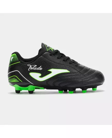 Бутсы JOMA TOLEDO JR 2501 BLACK FIRM GROUND, Артикул: TOJW2501FG, Размер: 32