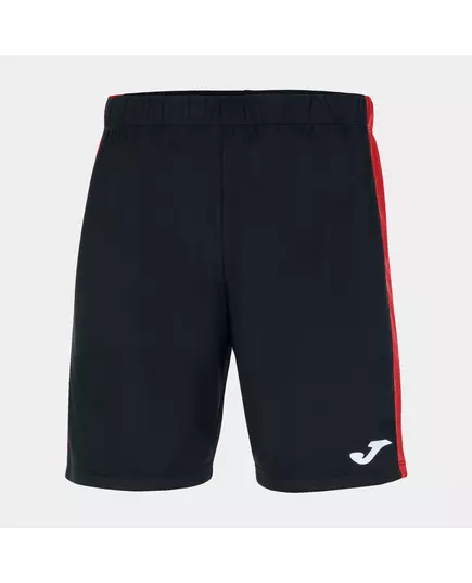 Шорты JOMA MAXI SHORT BLACK-RED, Артикул: 101657.106, Размер: XS