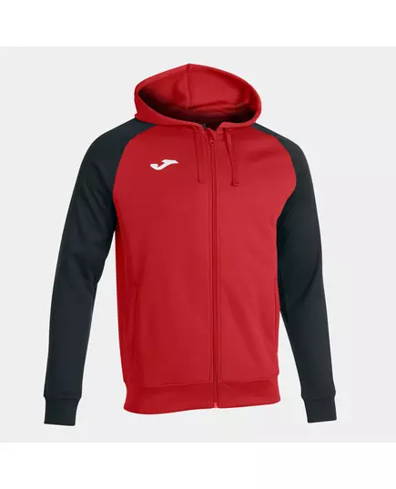 Толстовка JOMA HOODED JACKET ACADEMY IV RED BLACK, Артикул: 101967.601, Размер: 3XS
