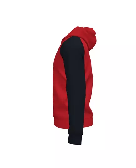 Толстовка JOMA HOODED JACKET ACADEMY IV RED BLACK, Артикул: 101967.601, Размер: 3XS