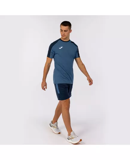Tricou JOMA ECO CHAMPIONSHIP RECYCLED SHORT SLEEVE T-SHIRT BLUE NAVY, Articol: 102748.773, Mărime: M