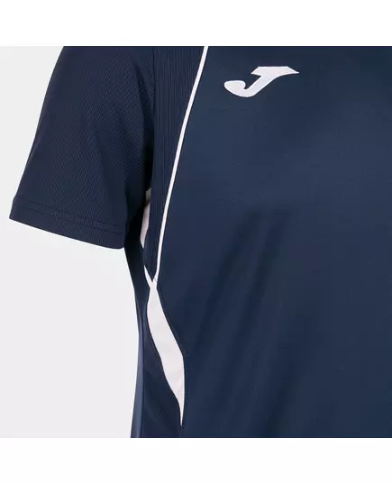 Tricou JOMA CHAMPIONSHIP VII SHORT SLEEVE T-SHIRT NAVY WHITE, Articol: 103081.332, Mărime: 4XS