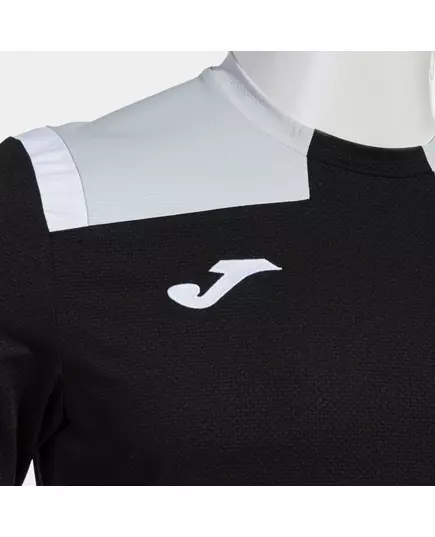Футболка JOMA TOLEDO SHORT SLEEVE T-SHIRT BLACK, Артикул: 103735.100, Размер: S