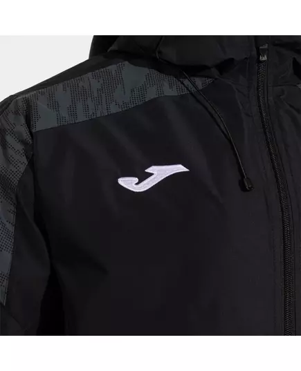 Geaca impermiabilă JOMA CHAMPIONS VIII RAINCOAT BLACK DARK GRAY, Articol: 104374.110, Mărime: S