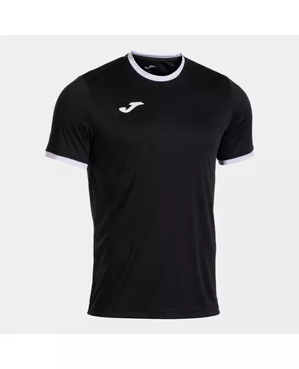 Tricou JOMA COMBI PREMIUM SHORT SLEEVE T-SHIRT BLACK WHITE, Articol: 104494.102, Mărime: 4XS