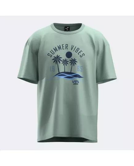 Tricou JOMA SUMMER VIBES SHORT SLEEVE T-SHIRT GREEN, Articol: 104615.480, Mărime: S