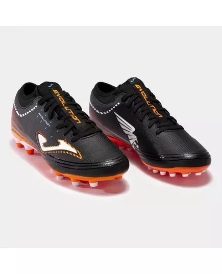 Ghete JOMA EVOLUTION 2401 BLACK ORANGE ARTIFICIAL GRASS, Articol: EVOS2401AG, Mărime: 42