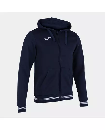 Толстовка JOMA CAMPUS III HOODED JACKET NAVY, Артикул: 101590.331, Размер: S