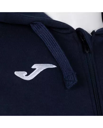 Толстовка JOMA CAMPUS III HOODED JACKET NAVY, Артикул: 101590.331, Размер: S