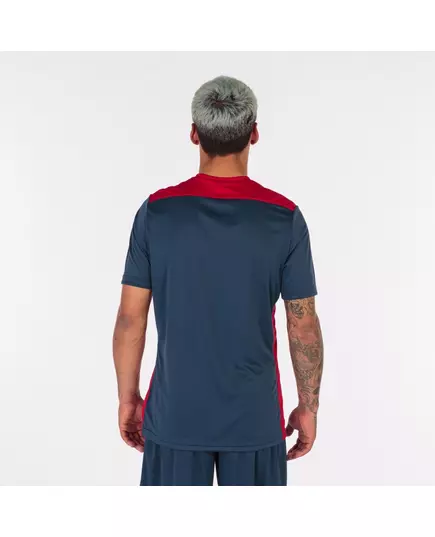Tricou JOMA CHAMPIONSHIP VI SHORT SLEEVE T-SHIRT NAVY-RED, Articol: 101822.336, Mărime: XL