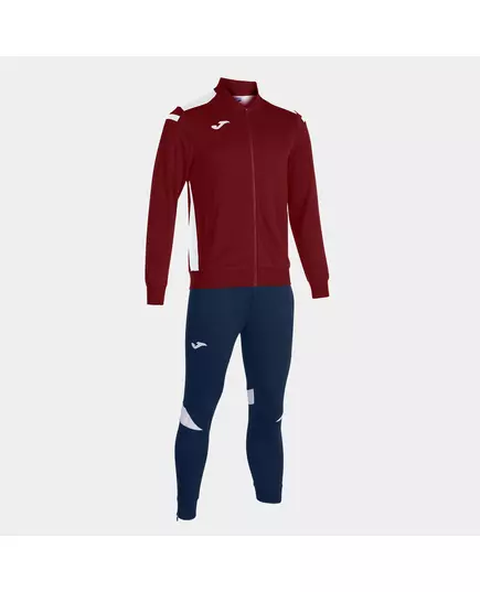 Costum sportiv JOMA CHAMPIONSHIP VI TRACKSUIT BURGUNDY WHITE NAVY, Articol: 101953.672, Mărime: XS