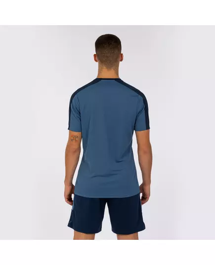 Tricou JOMA ECO CHAMPIONSHIP RECYCLED SHORT SLEEVE T-SHIRT BLUE NAVY, Articol: 102748.773, Mărime: M