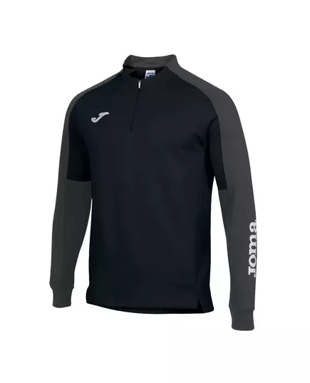 Hanorac JOMA ECO CHAMPIONSHIP RECYCLED SWEATSHIRT ANTHRACITE BLACK, Articol: 102749.110, Mărime: M