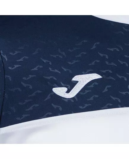 Tricou JOMA CREW V SHORT SLEEVE T-SHIRT WHITE ROYAL NAVY, Articol: 103084.207, Mărime: M