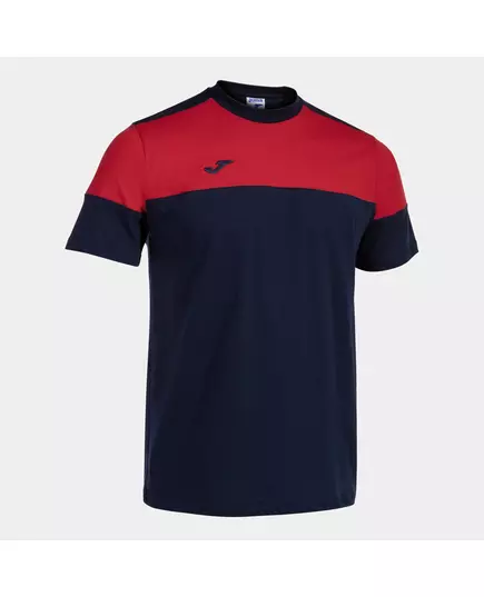 Tricou JOMA CREW V SHORT SLEEVE T-SHIRT NAVY RED, Articol: 103296.336, Mărime: S