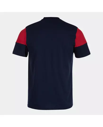 Tricou JOMA CREW V SHORT SLEEVE T-SHIRT NAVY RED, Articol: 103296.336, Mărime: S