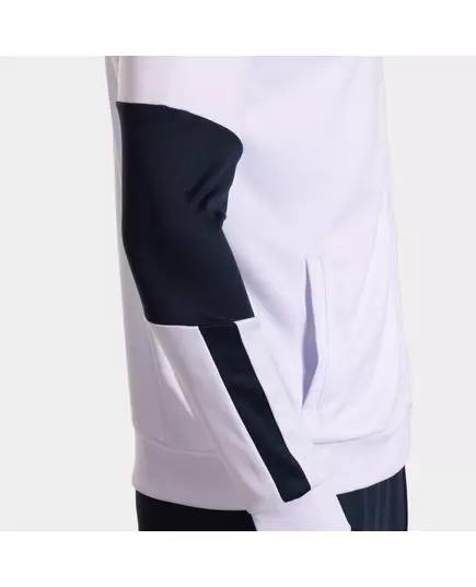Спортивный костюм JOMA DANUBIO TRACKSUIT WHITE NAVY BLUE, Артикул: 104210.203, Размер: 4XS