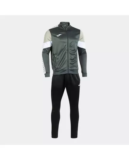 Costum sportiv JOMA ICONO STREET TRACKSUIT DARK GRAY BLACK, Articol: 104216.151, Mărime: S