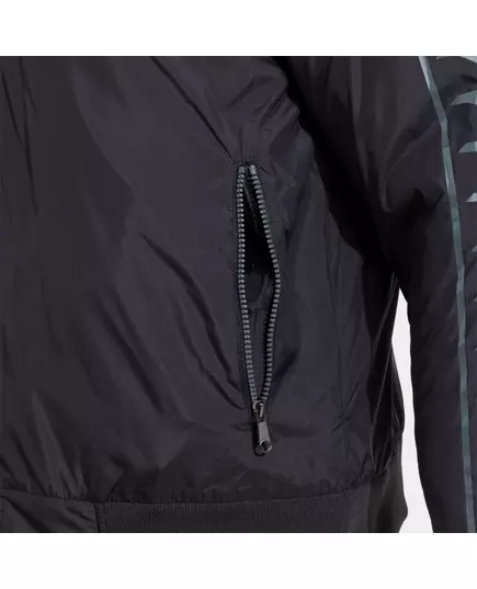 Куртка JOMA ICONO STREET BOMBER JACKET BLACK DARK GRAY, Артикул: 104236.110, Размер: S