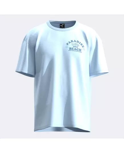 Tricou JOMA BEACH PARADISE SHORT SLEEVE T-SHIRT SKY BLUE, Articol: 104617.384, Mărime: S
