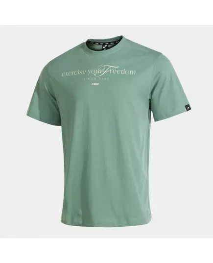 Футболка JOMA MIMETIC SHORT SLEEVE T-SHIRT GREEN, Артикул: 104797.480, Размер: S
