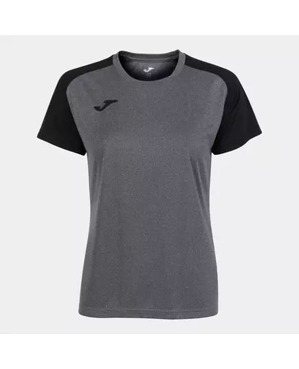 Футболка JOMA T-SHIRT ACADEMY IV GREY MELANGE BLACK, Articol: 901335.251, Mărime: M