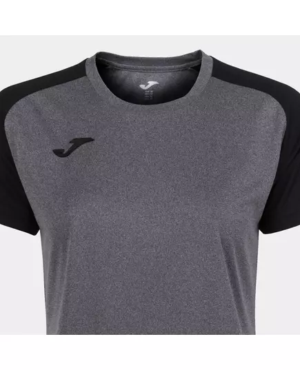 Футболка JOMA T-SHIRT ACADEMY IV GREY MELANGE BLACK, Articol: 901335.251, Mărime: M