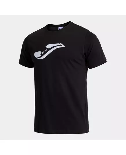 Футболка JOMA T-SHIRT COMBI STREET BLACK BLACK, Артикул: 103890.100, Размер: S