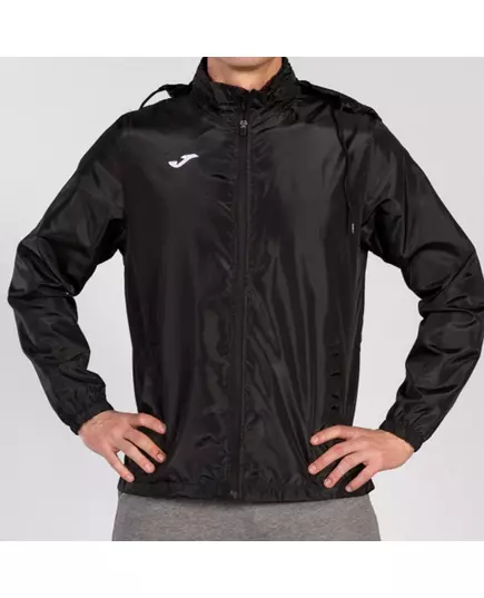 Ветровка JOMA RAIN JACKET IRIS BLACK, Артикул: 100087.100, Размер: 2XL