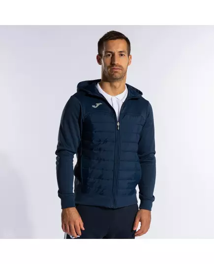 Толстовка JOMA HOODIE BERNA NAVY BLUE, Артикул: 101103.331, Размер: S