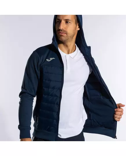 Толстовка JOMA HOODIE BERNA NAVY BLUE, Артикул: 101103.331, Размер: S
