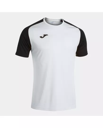 Футболка JOMA T-SHIRT ACADEMY IV WHITE BLACK, Артикул: 101968.201, Размер: XS