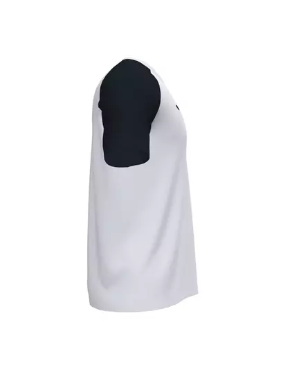 Футболка JOMA T-SHIRT ACADEMY IV WHITE BLACK, Артикул: 101968.201, Размер: XS