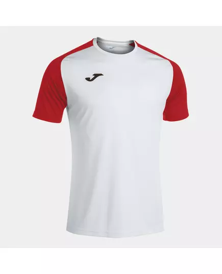 Футболка JOMA T-SHIRT ACADEMY IV WHITE RED, Артикул: 101968.206, Размер: M