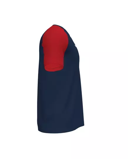 Футболка JOMA T-SHIRT ACADEMY IV NAVY RED, Артикул: 101968.336, Размер: S