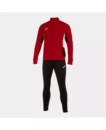 Спортивный костюм JOMA DANUBIO II TRACKSUIT RED BLACK WHITE, Артикул: 103122.601, Размер: XS