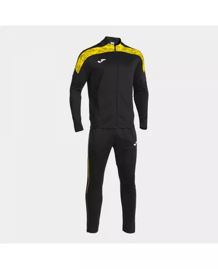 Спортивный костюм JOMA CHAMPIONSHIP VIII TRACKSUIT BLACK YELLOW, Артикул: 104201.109, Размер: 3XS