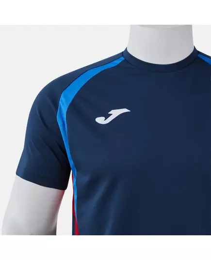 Футболка JOMA CHAMPIONSHIP 20 SHORT SLEEVE T-SHIRT DARK NAVY, Артикул: 105164.337, Размер: M