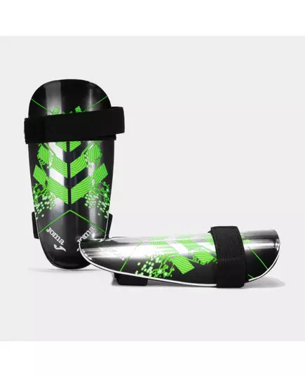Защитные щитки JOMA DEFENSE SHIN GUARDS BLACK FLUOR GREEN, Артикул: 401677.117, Размер: L