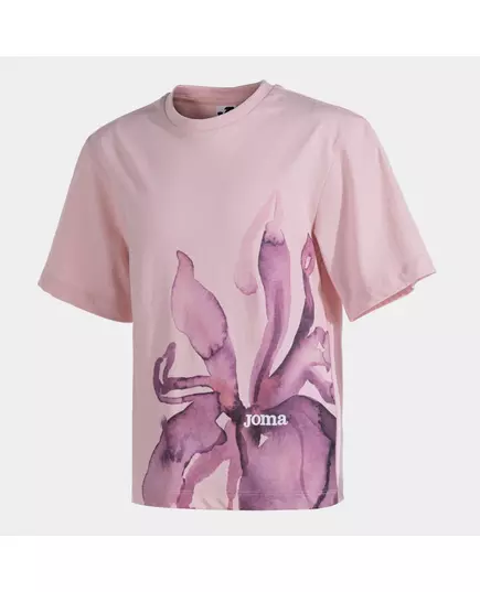 Футболка JOMA ADVENTURE SHORT SLEEVE T-SHIRT PINK, Артикул: 500887.547, Размер: XS
