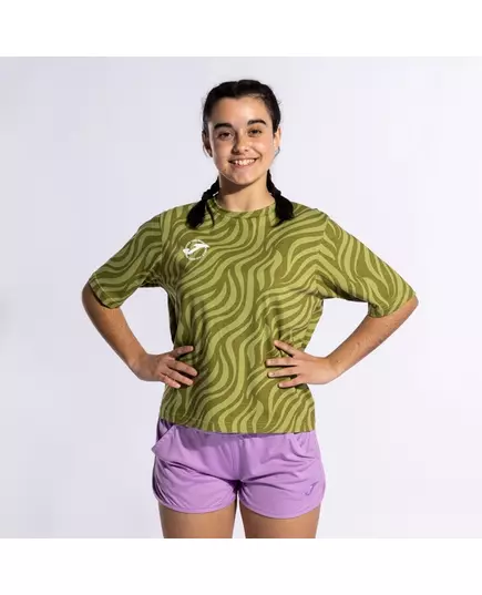 Футболка JOMA DAPHNE II SHORT SLEEVE T-SHIRT KHAKI, Артикул: 901881.473, Размер: XS