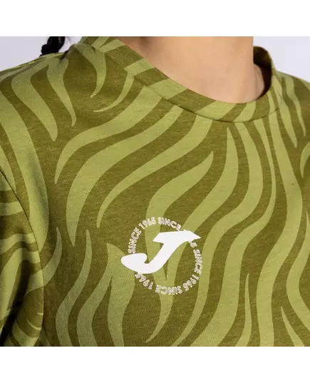 Футболка JOMA DAPHNE II SHORT SLEEVE T-SHIRT KHAKI, Артикул: 901881.473, Размер: XS