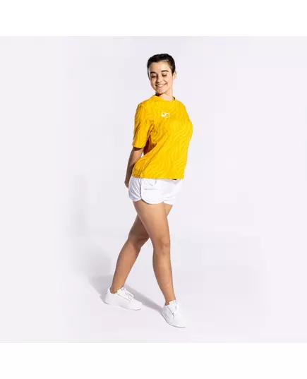 Футболка JOMA DAPHNE II SHORT SLEEVE T-SHIRT ORANGE, Артикул: 901881.824, Размер: XS
