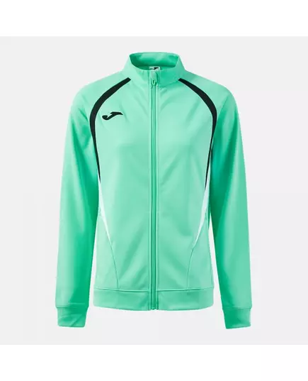Олимпийка JOMA CHAMPIONSHIP 20 FULL ZIP SWEATSHIRT LIGHT GREEN BLACK, Артикул: 903196.422, Размер: S