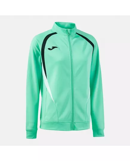 Олимпийка JOMA CHAMPIONSHIP 20 FULL ZIP SWEATSHIRT LIGHT GREEN BLACK, Артикул: 903196.422, Размер: S