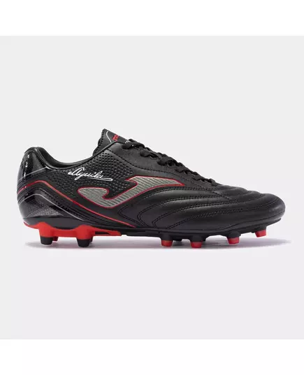 Бутсы JOMA AGUILA 2301 BLACK RED FIRM GROUND, Артикул: AGUW2301FG, Размер: 42