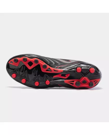Бутсы JOMA AGUILA 2301 BLACK RED FIRM GROUND, Артикул: AGUW2301FG, Размер: 42