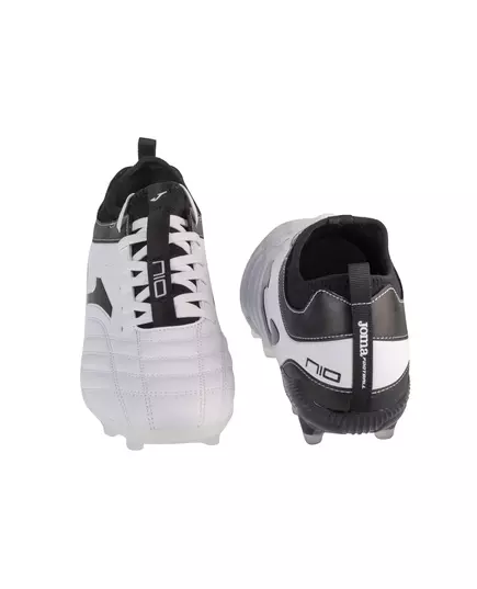 Бутсы JOMA NUMERO-10 2402 WHITE BLACK FIRM GROUND, Артикул: N10W2402FG, Размер: 40.5